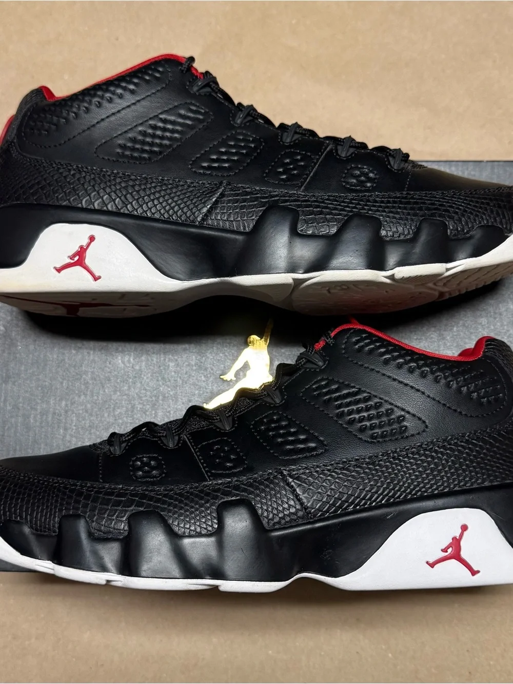 Nike Air Jordan 9 IX Retro Low Snakeskin men’s size 10 shoes Rare!